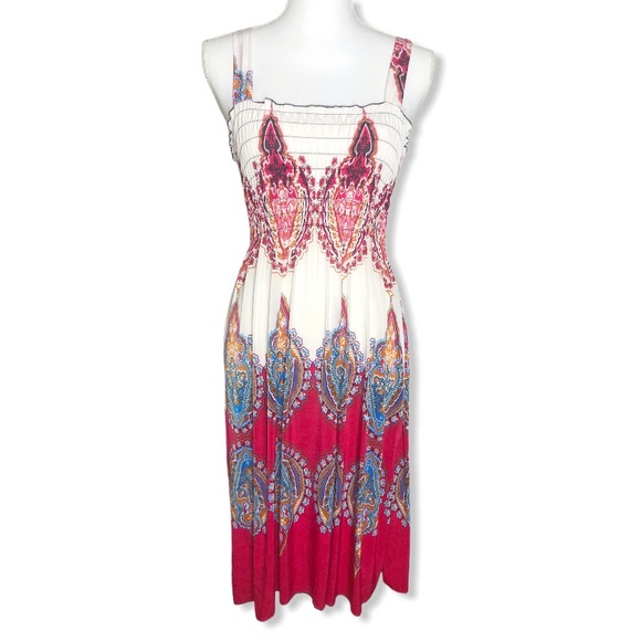 kaleidoscope midi dresses
